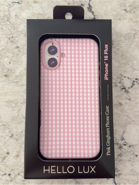 New Hello Lux iPhone 16 Plus Phone Case